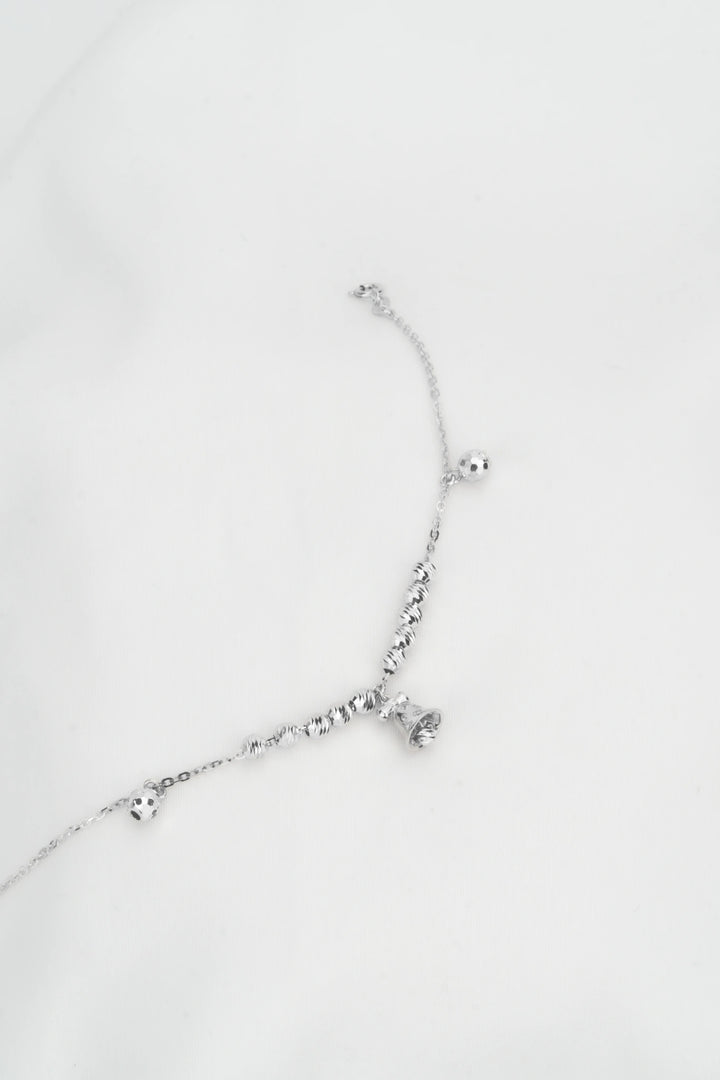 Lắc Tay Bi Chuông Đính Đá CZ Kiểu Ý 750 Bảo Tín K&K