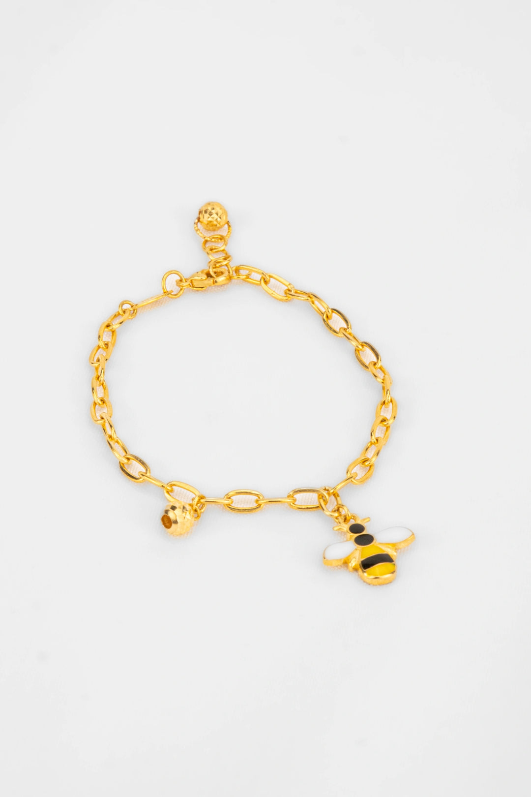 Lắc Tay Em Bé Charm Con Ong Vàng 16K Bảo Tín K&K