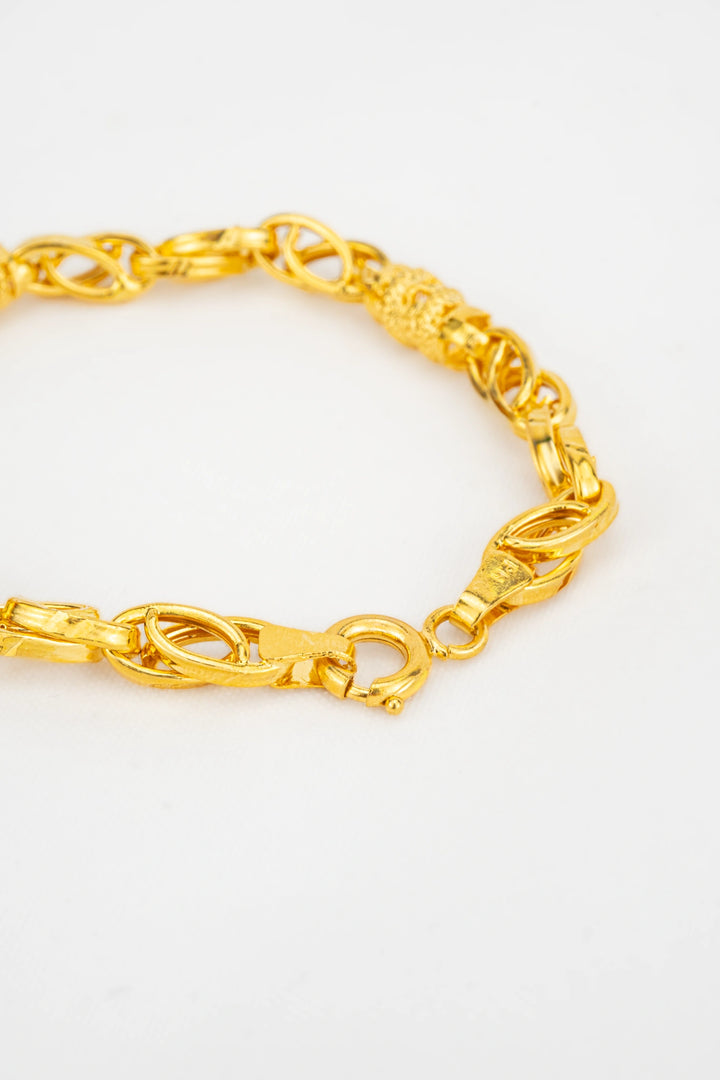 Lắc Tay Em Bé Khúc Rồng Vàng 16K Bảo Tín K&K