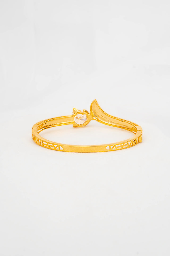 Vòng Tay Hồ Ly Đính Đá CZ Vàng 16K Bảo Tín K&K