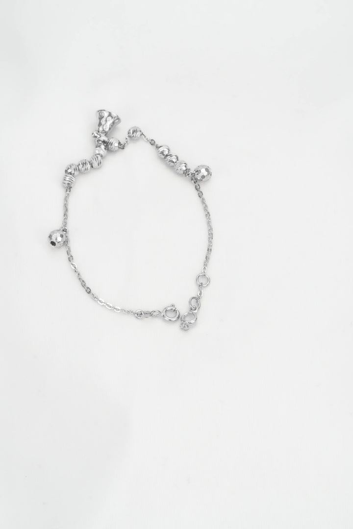 Lắc Tay Bi Chuông Đính Đá CZ Kiểu Ý 750 Bảo Tín K&K