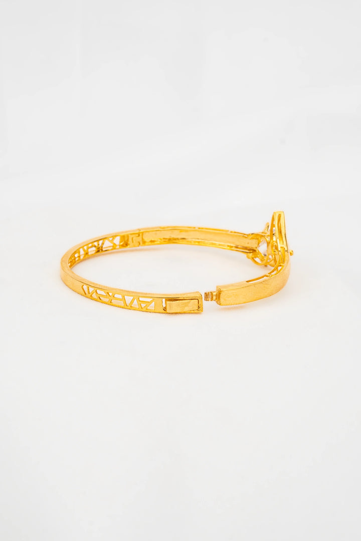 Vòng Tay Hồ Ly Đính Đá CZ Vàng 16K Bảo Tín K&K