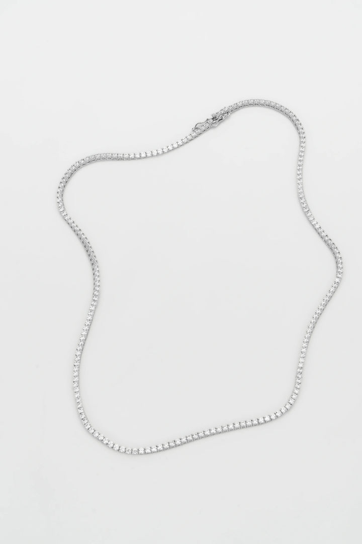 Dây Chuyền Full Đá Đính Đá CZ Kiểu Ý 750 Bảo Tín K&K