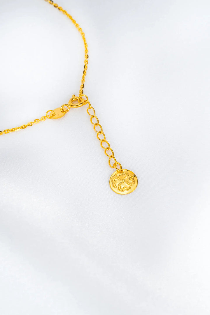 Dây Chuyền Liền Mặt Ổ Khoá Tim Vàng 16K đính đá CZ Bảo Tín K&K