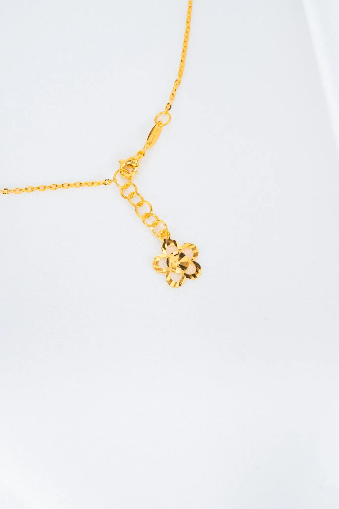 Dây Chuyền Liền Mặt Thanh Dọc Vàng 16K đính đá CZ Bảo Tín K&K