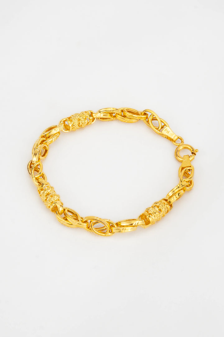 Lắc Tay Em Bé Khúc Rồng Vàng 16K Bảo Tín K&K