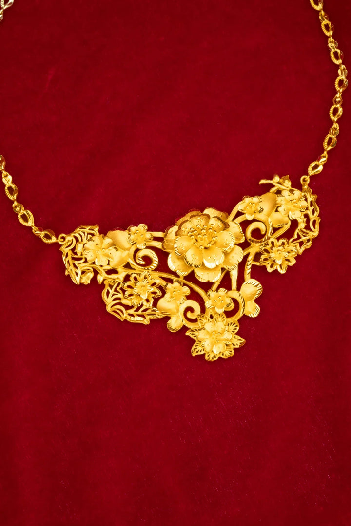 Dây Kiềng Hoa Cô Dâu Vàng 23K Bảo Tín K&K