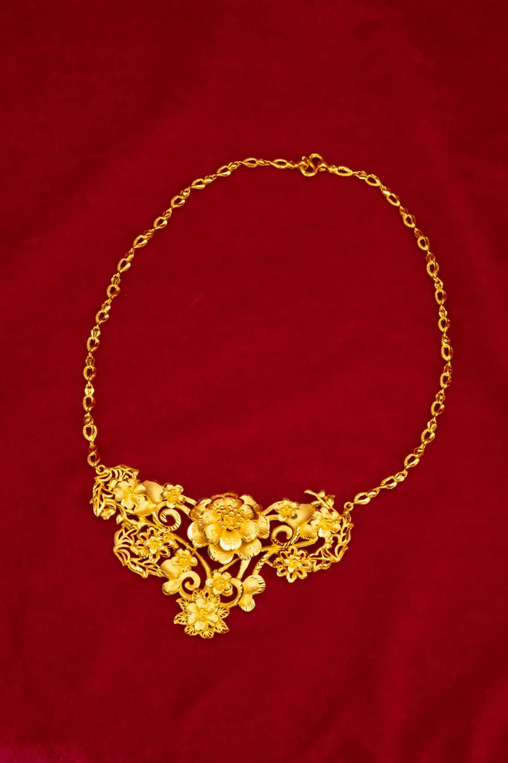 Dây Kiềng Hoa Cô Dâu Vàng 23K Bảo Tín K&K