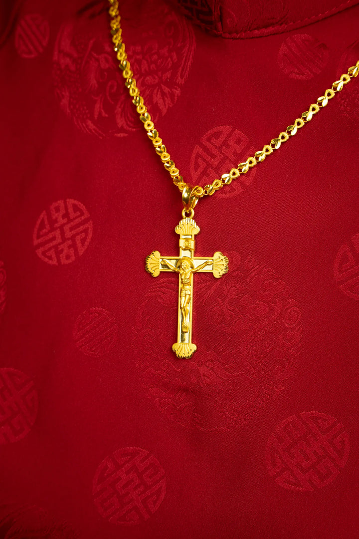 Mặt Thánh Giá Vàng 23K Bảo Tín K&K