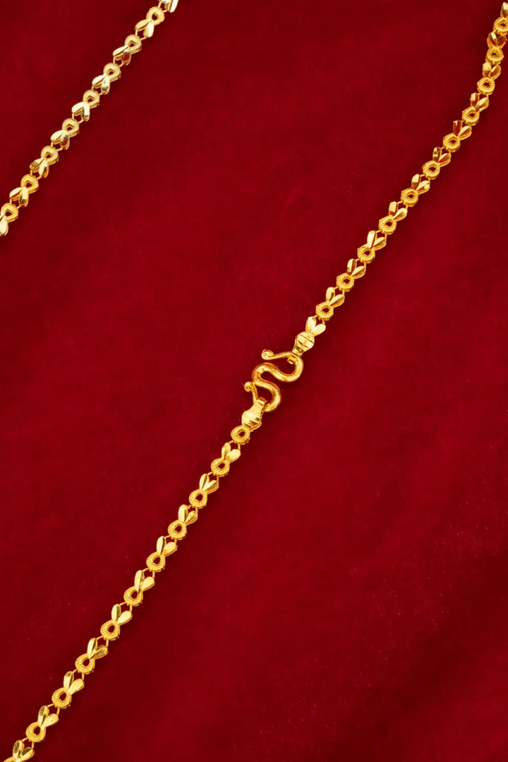 Dây Chuyền Kiểu Tai Thỏ Vàng 23K Bảo Tín K&K