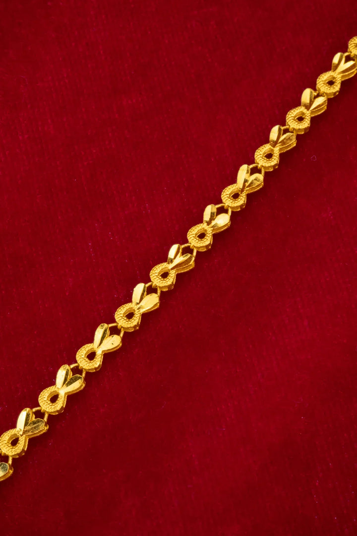 Dây Chuyền Kiểu Tai Thỏ Vàng 23K Bảo Tín K&K