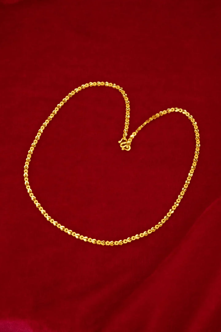 Dây Chuyền Kiểu Tai Thỏ Vàng 23K Bảo Tín K&K