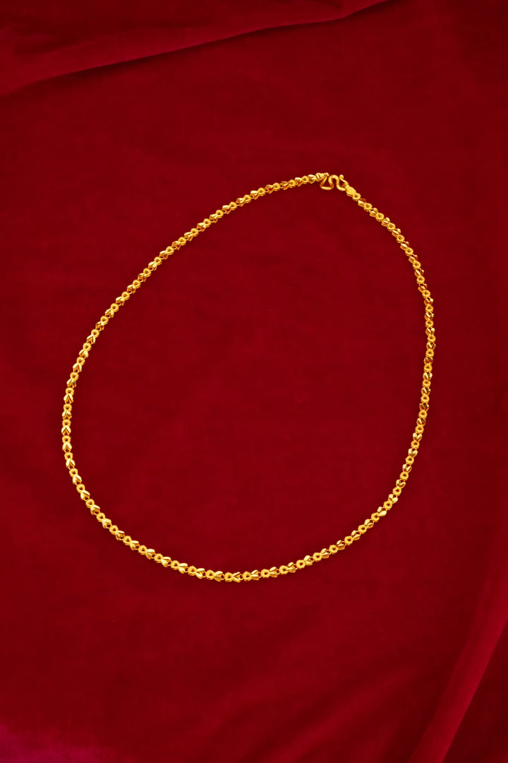 Dây Chuyền Kiểu Tai Thỏ Vàng 23K Bảo Tín K&K