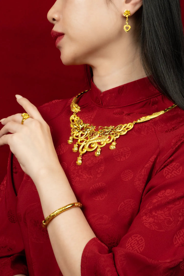 Nhẫn Túi Tiền Vàng 23K Bảo Tín K&K