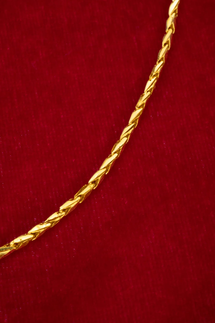 Dây Chuyền Khúc Ống Nhỏ Vàng 23K Bảo Tín K&K