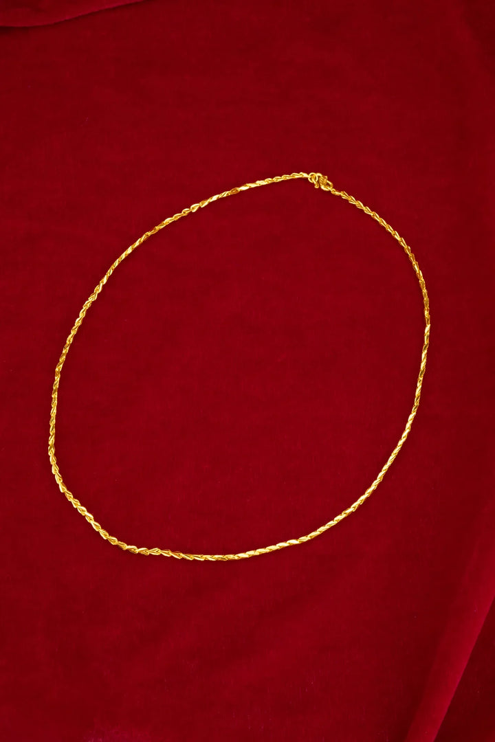 Dây Chuyền Khúc Ống Nhỏ Vàng 23K Bảo Tín K&K