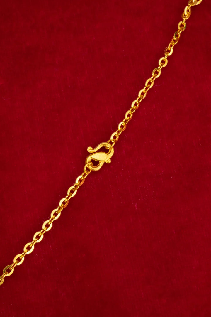 Dây Kiềng Hoa 5 Cánh Giọt Nước Vàng 23K Bảo Tín K&K