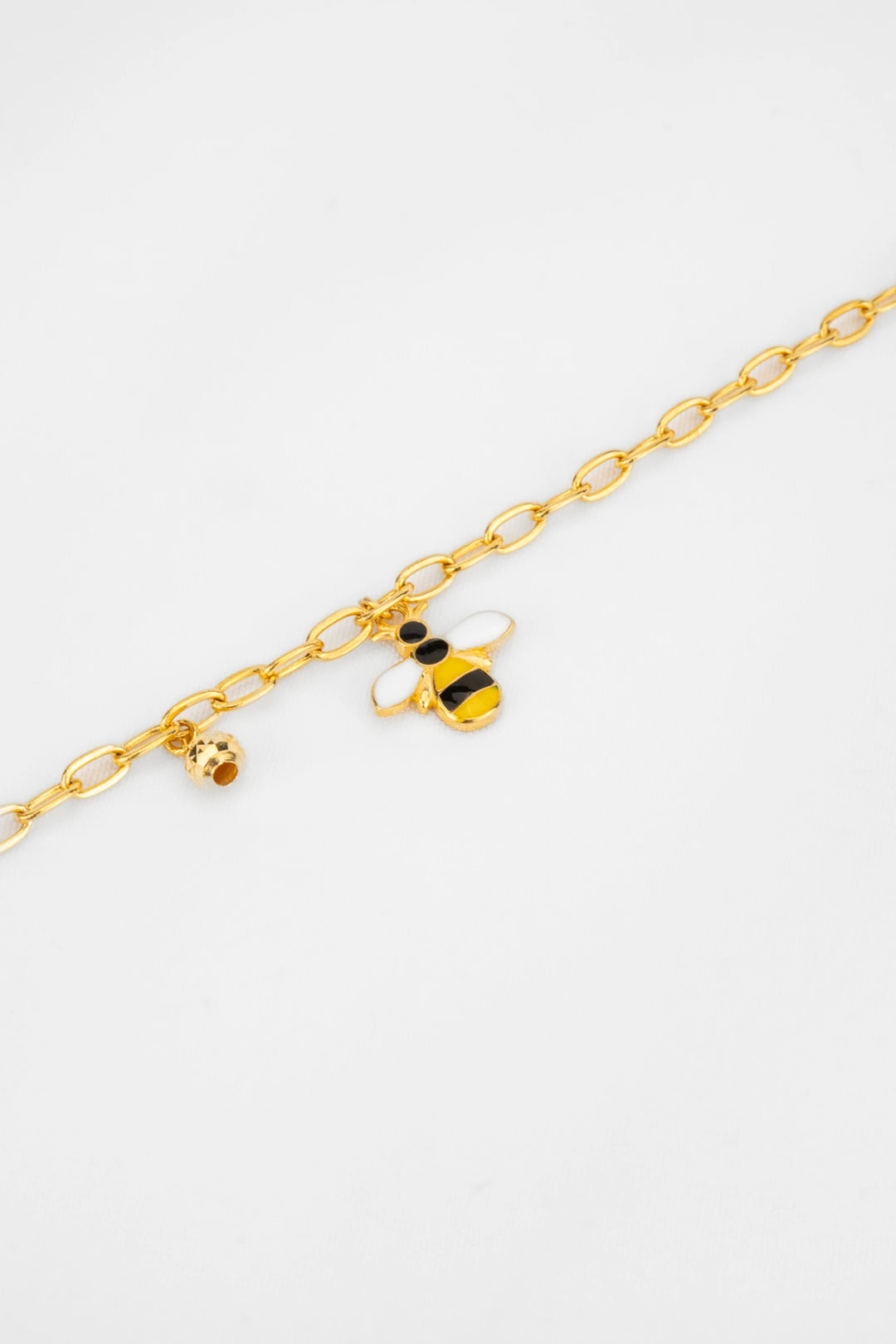 Lắc Tay Em Bé Charm Con Ong Vàng 16K Bảo Tín K&K