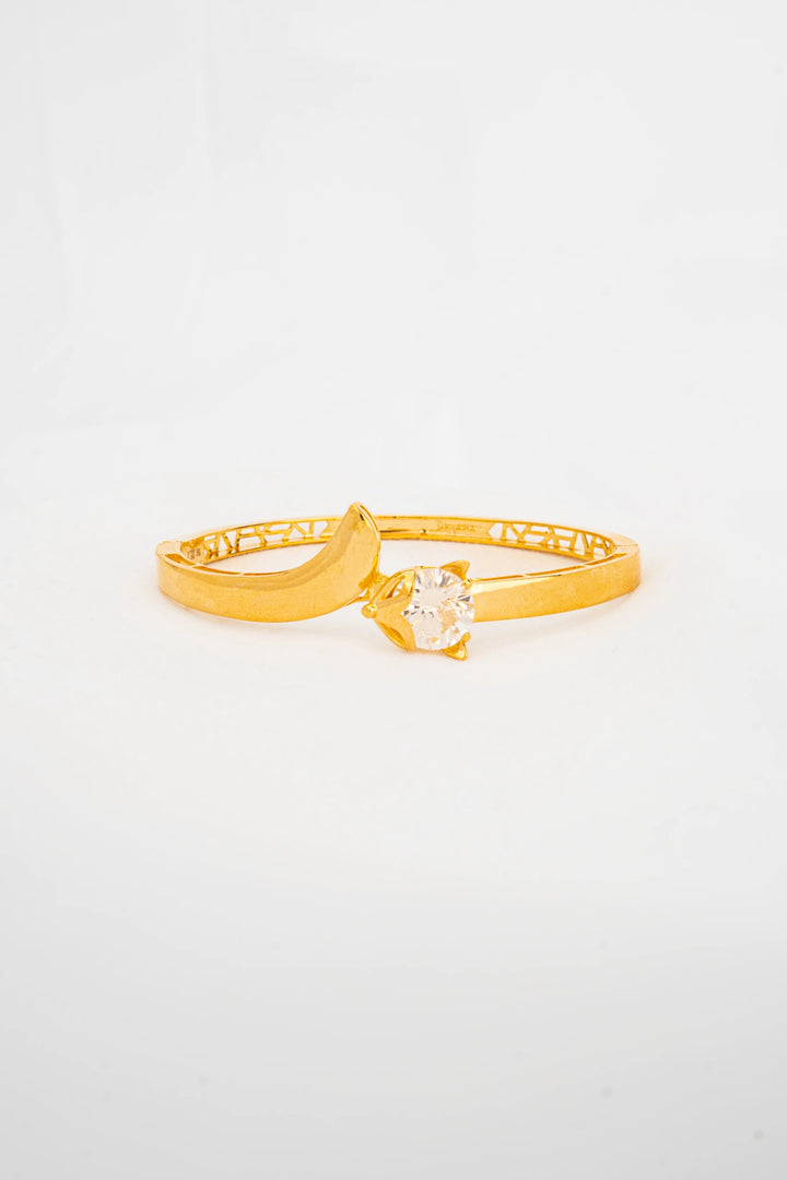 Vòng Tay Hồ Ly Đính Đá CZ Vàng 16K Bảo Tín K&K