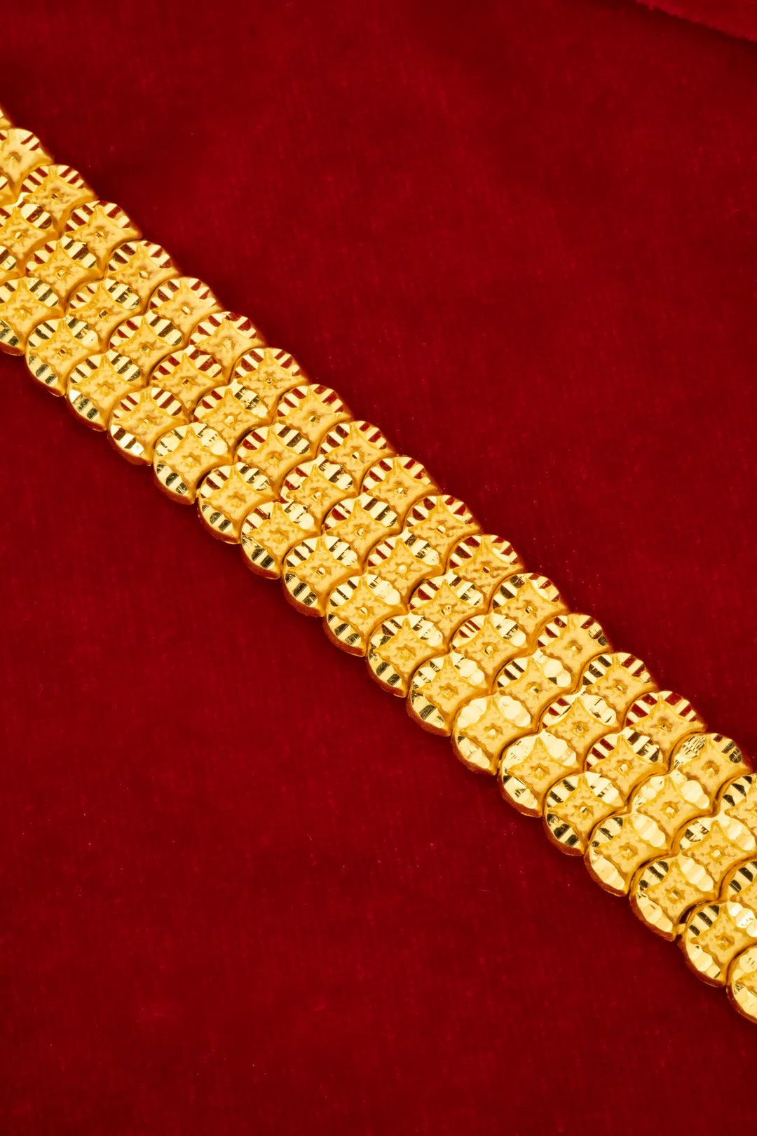 Lắc Tay Bản Đồng Tiền Vàng 23K Bảo Tín K&K