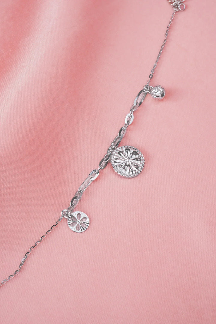 Lắc Tay Charm Trái Chanh 3D Không Đính Đá Kiểu Ý 750 Bảo Tín K&K