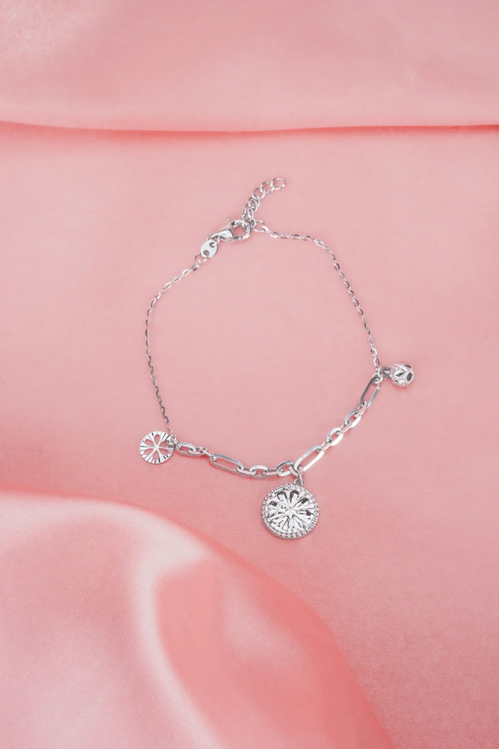 Lắc Tay Charm Trái Chanh 3D Không Đính Đá Kiểu Ý 750 Bảo Tín K&K