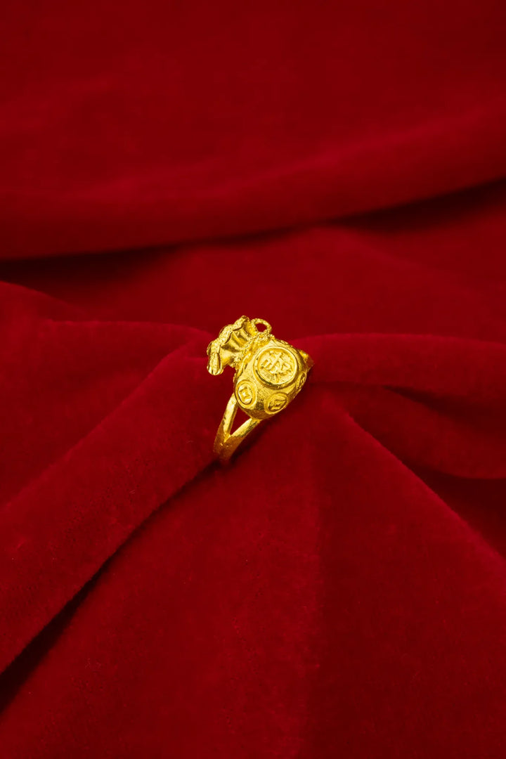 Nhẫn Túi Tiền Vàng 23K Bảo Tín K&K