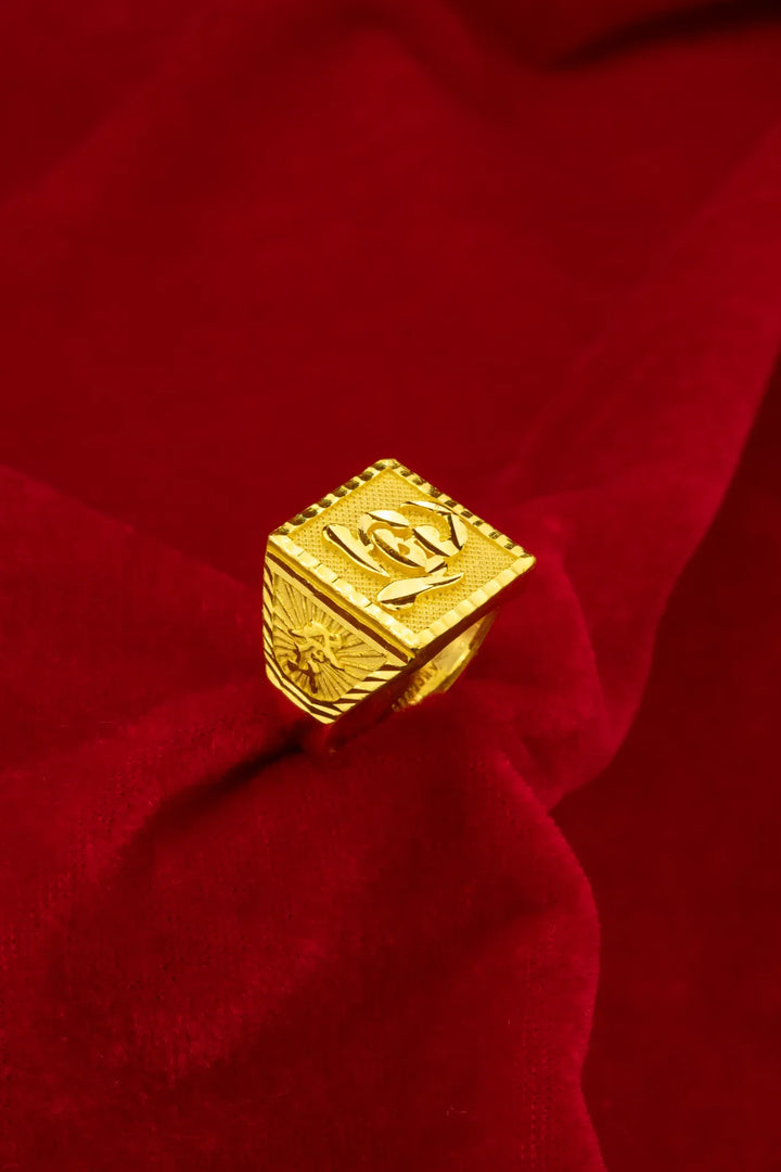 Nhẫn Nam Chữ Lộc Vàng 23K Bảo Tín K&K