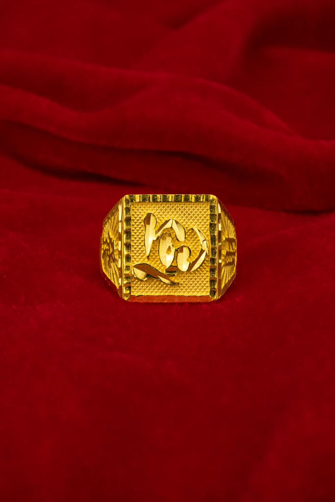 Nhẫn Nam Chữ Lộc Vàng 23K Bảo Tín K&K