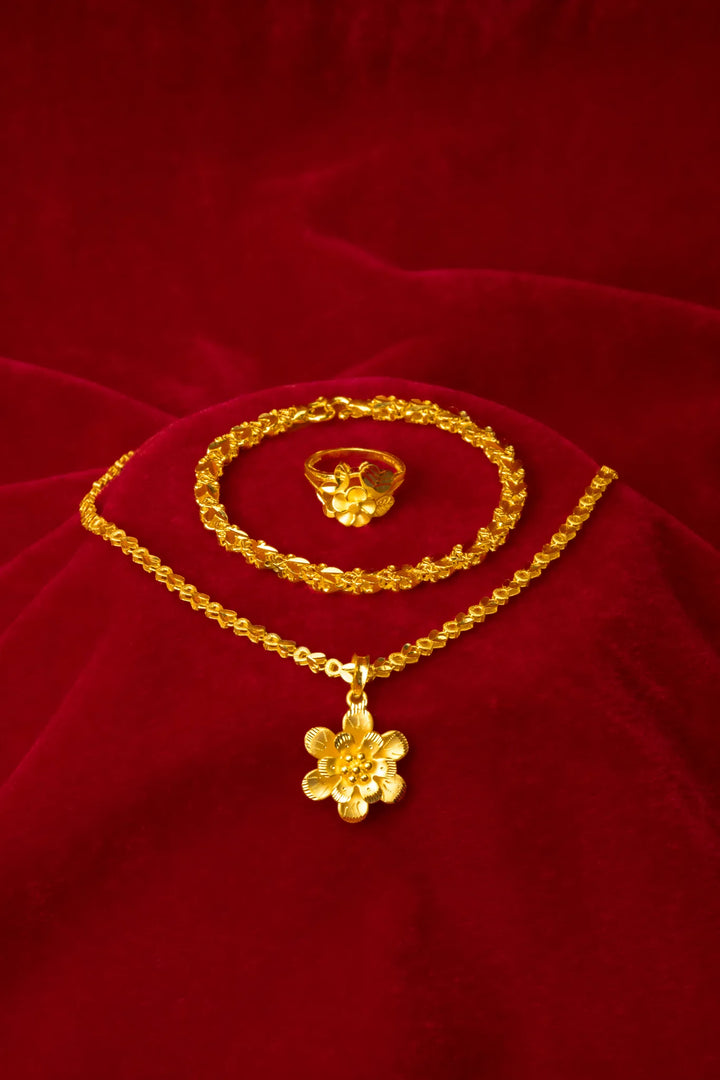 Lắc Tay Kiểu Tai Thỏ Vàng 23K Bảo Tín K&K