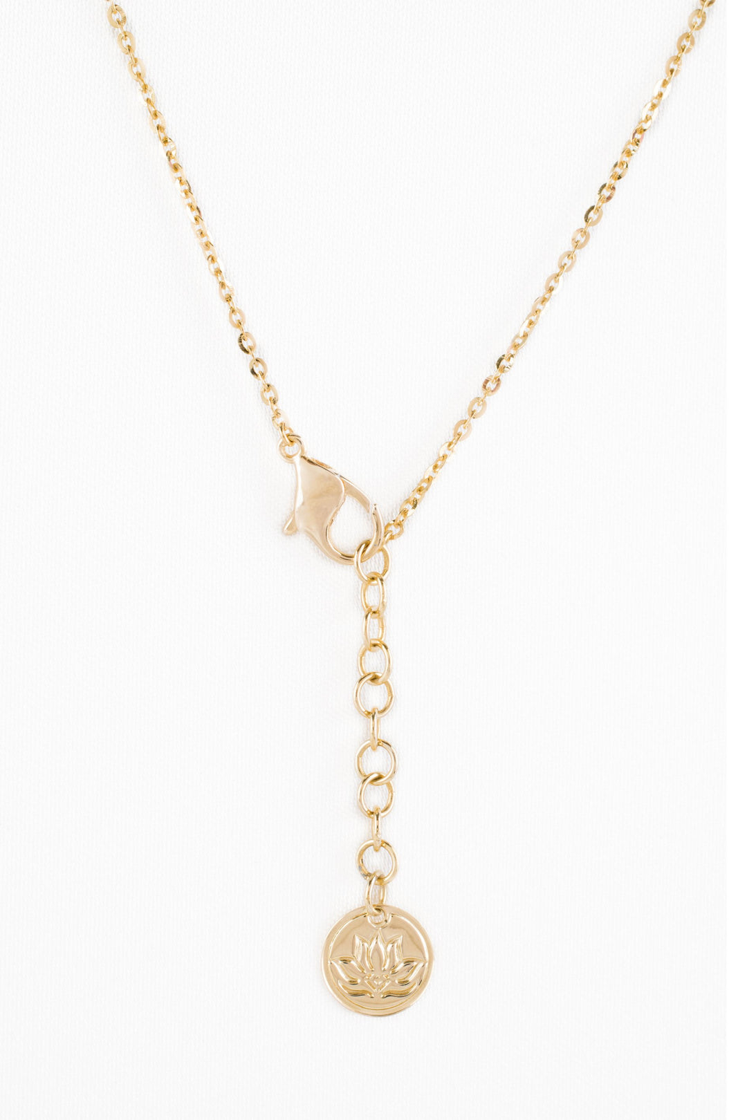 Dây chuyền vàng liền mặt chữ X tấm Bảo Tín K&K Vàng 14K đính Đá cao cấp