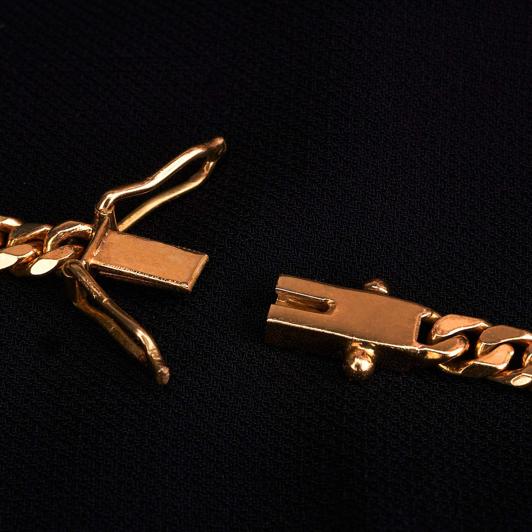 Dây chuyền vàng khoen lật Bảo Tín K&K Vàng 18K