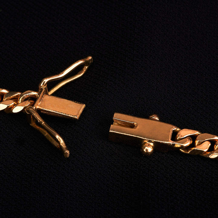 Dây chuyền vàng khoen lật Bảo Tín K&K Vàng 18K