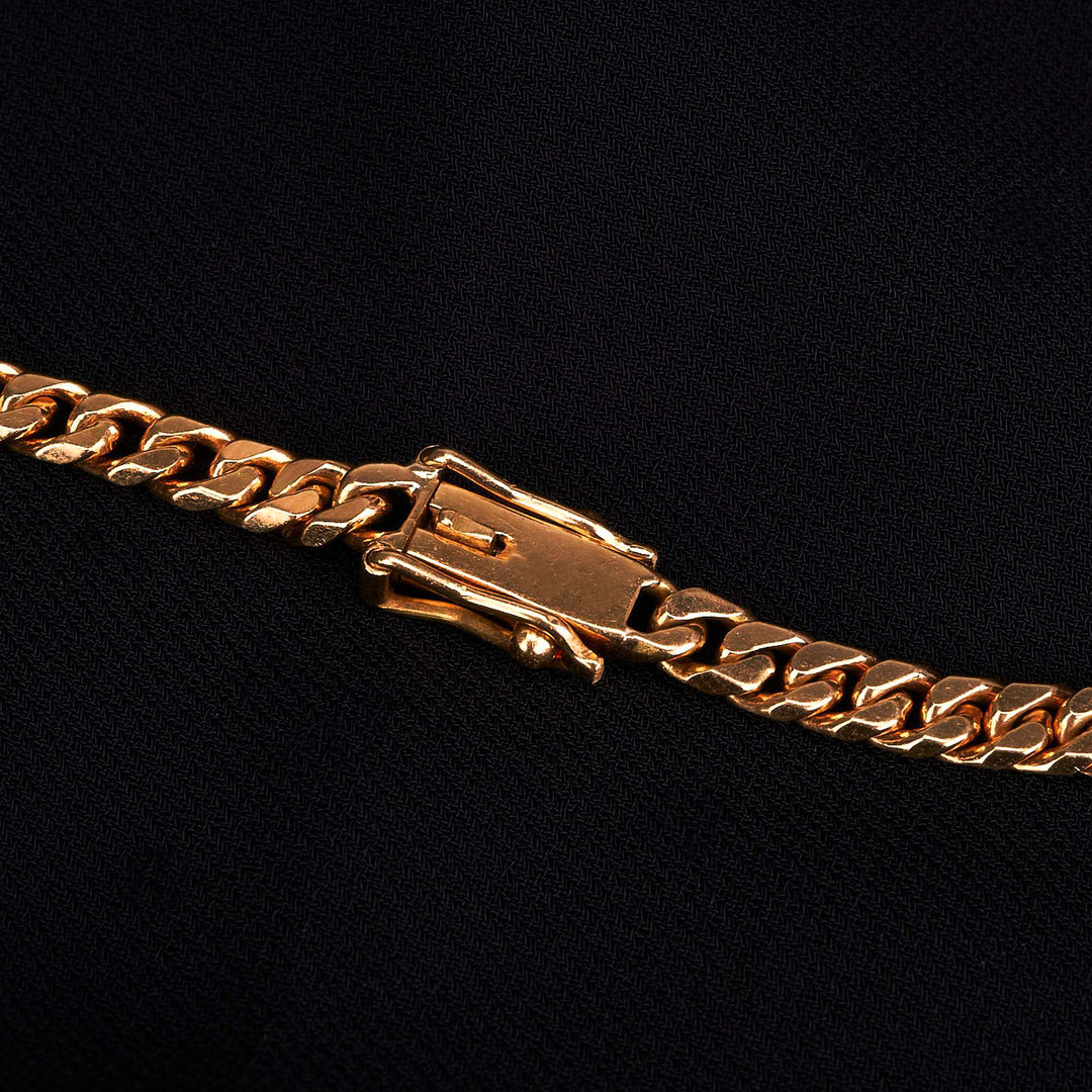 Dây chuyền vàng khoen lật Bảo Tín K&K Vàng 18K