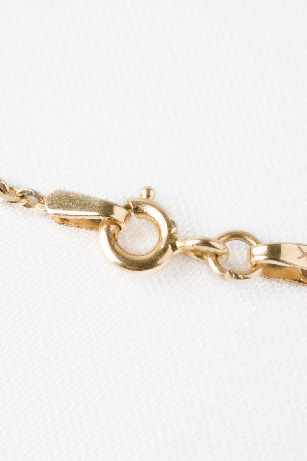 Dây chuyền vàng tim móc máy Bảo Tín K&K Vàng 18K