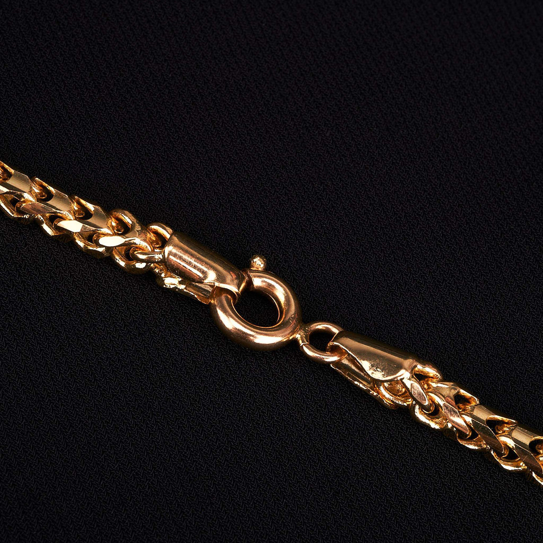 Dây chuyền vàng bông dừa Bảo Tín K&K Vàng 14K