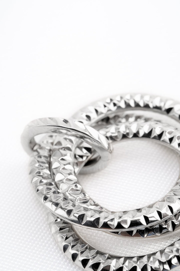 Mặt dây chuyền trắng kiểu Bảo Tín K&K Vàng kiểu Ý 750