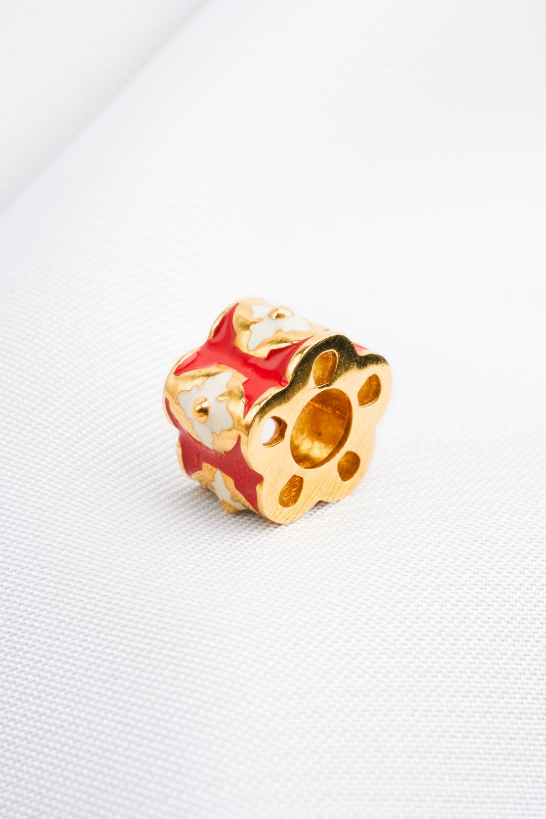 Mặt dây chuyền vàng hoa Bảo Tín K&K Vàng kiểu Ý 750