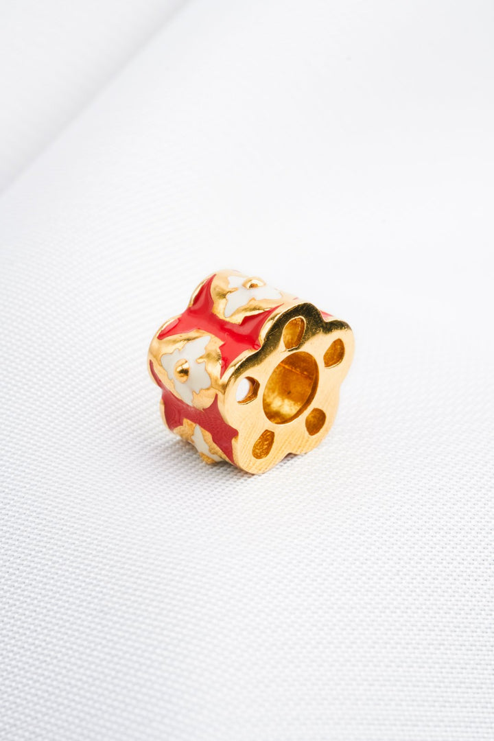 Mặt dây chuyền vàng hoa Bảo Tín K&K Vàng kiểu Ý 750