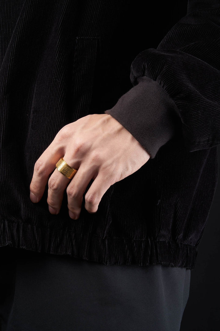 Nhẫn vàng bát nhã tâm kinh Bảo Tín K&K Vàng 14K