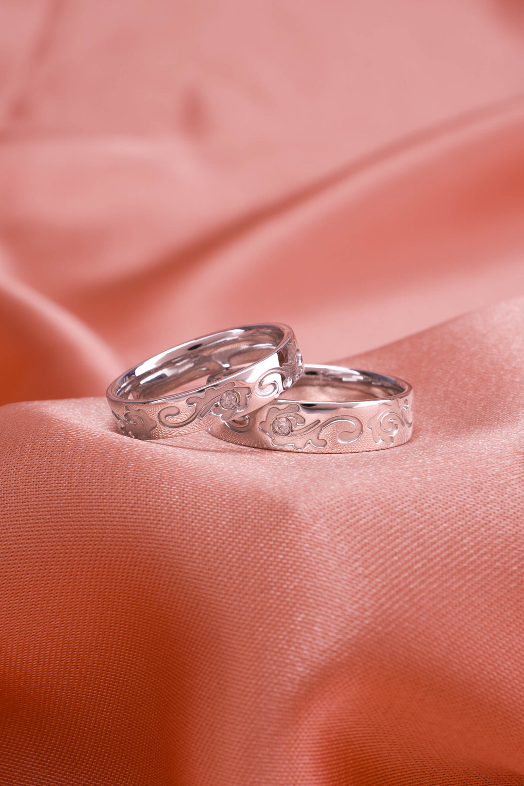 Nhẫn cưới nam Bảo Tín K&K Vàng kiểu Ý 750 Timeless