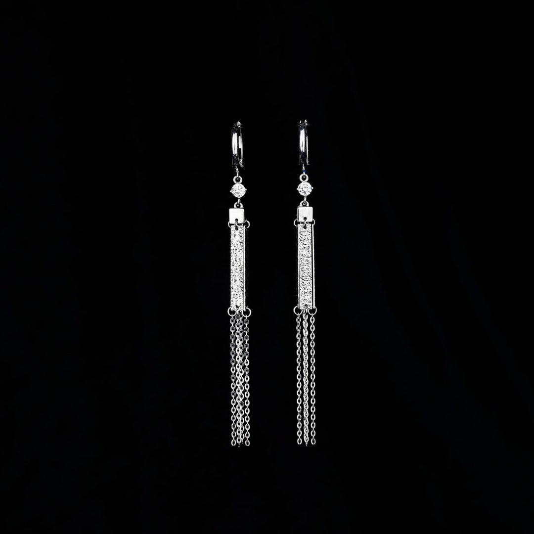 Bông tai Hàn Quốc Bảo Tín K&K Vàng Ý 750 - Bảo Tín K&K