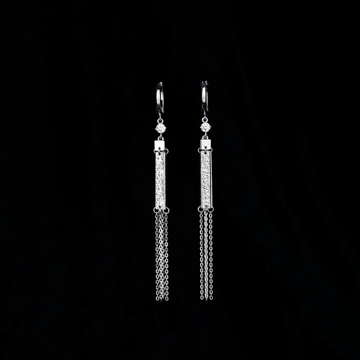 Bông tai Hàn Quốc Bảo Tín K&K Vàng Ý 750 - Bảo Tín K&K