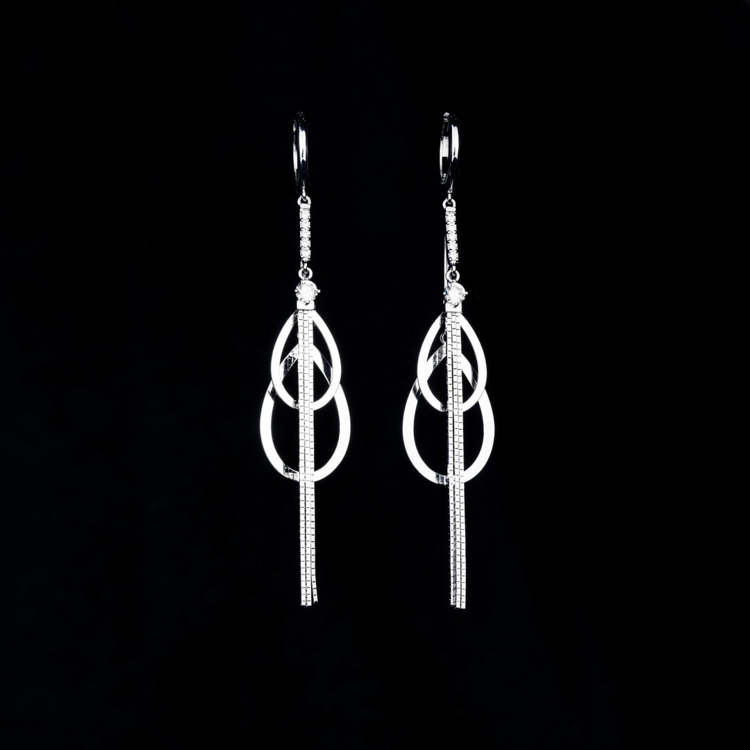 Bông tai Hàn Quốc Bảo Tín K&K Vàng Ý 750 - Bảo Tín K&K