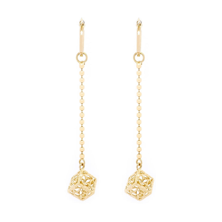 Bông tai vàng kiểu Bảo Tín K&K Vàng 14K - Bảo Tín K&K