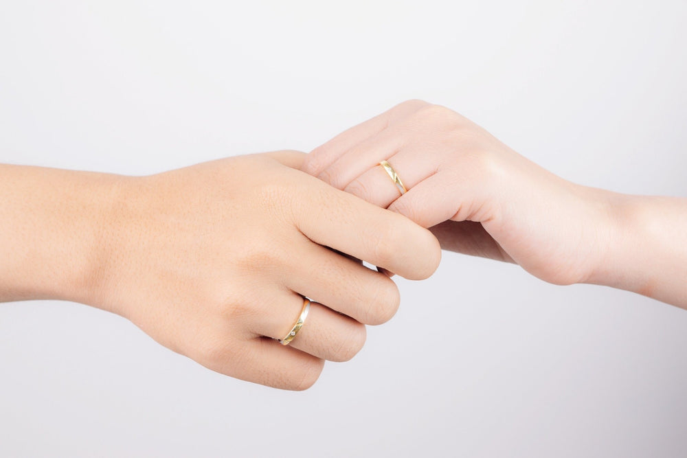 Nhẫn cưới xoàn Bảo Tín K&K vàng 18K - Bảo Tín K&K