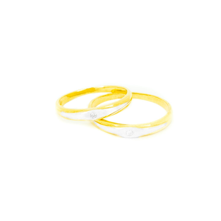 Nhẫn cưới xoàn Bảo Tín K&K vàng 18K - Bảo Tín K&K