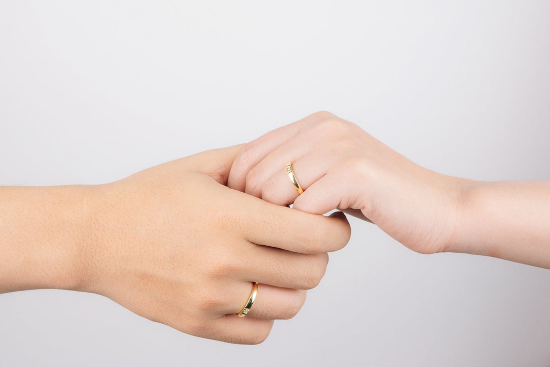 Nhẫn cưới xoàn Bảo Tín K&K vàng 18K - Bảo Tín K&K