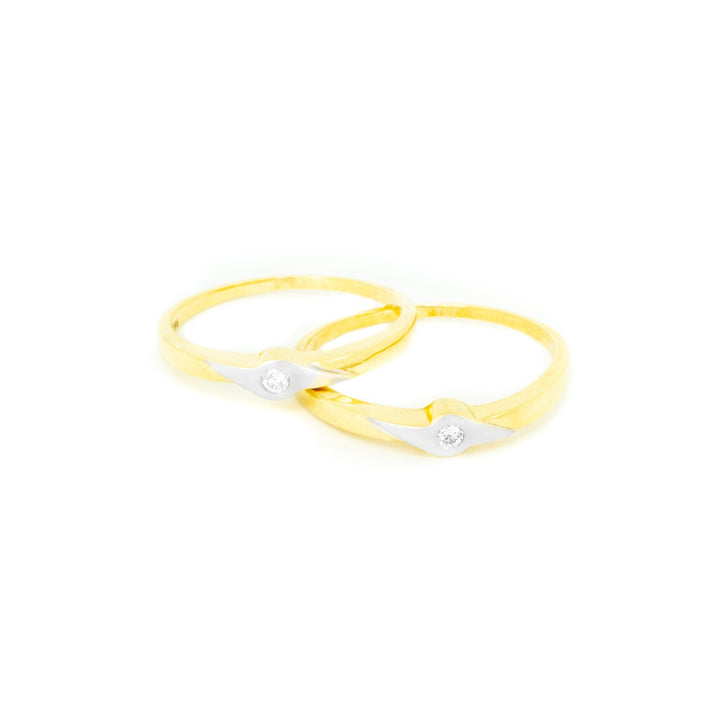 Nhẫn cưới xoàn Bảo Tín K&K vàng 18K - Bảo Tín K&K