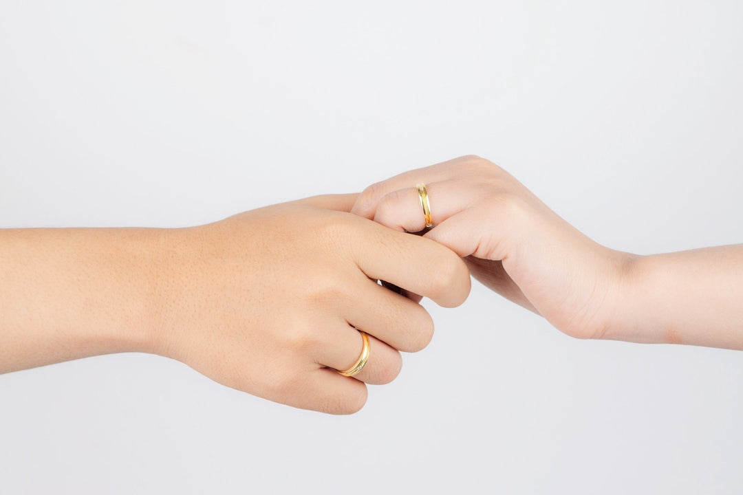 Nhẫn cưới xoàn Bảo Tín K&K vàng 18K - Bảo Tín K&K